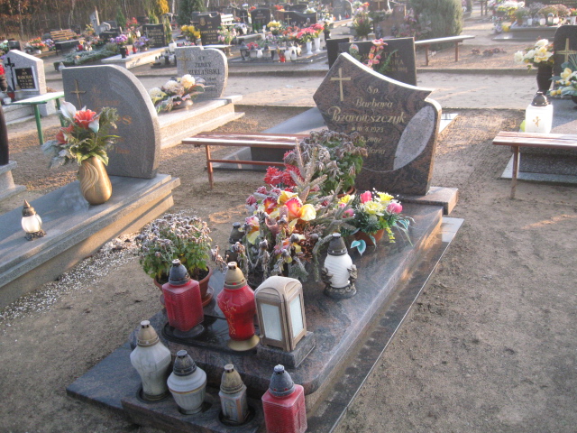 Grób Barbara Pożarowszczyk