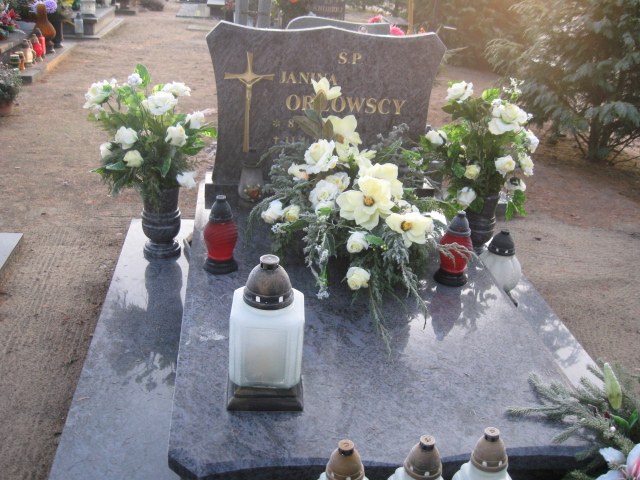 Grób Janina Orłowska
