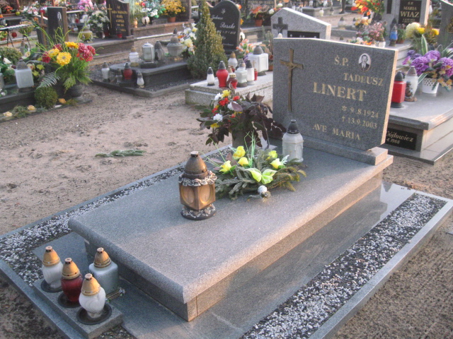 Grób Tadeusz Linert