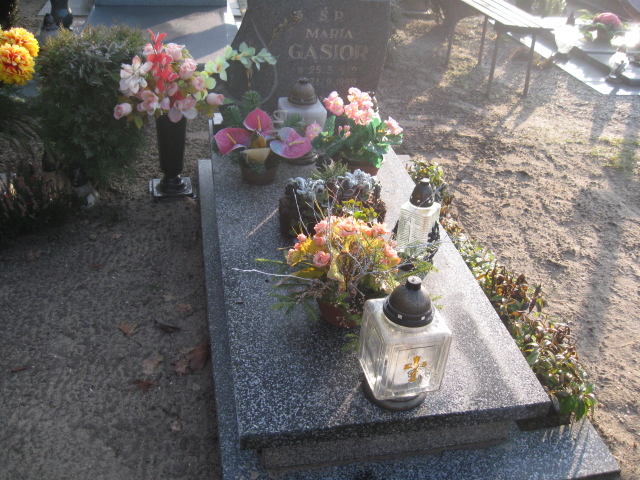 Grób Maria Irena Gąsior