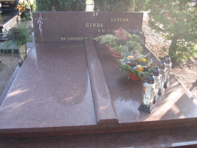 Grób Lesław Antoni Ginda