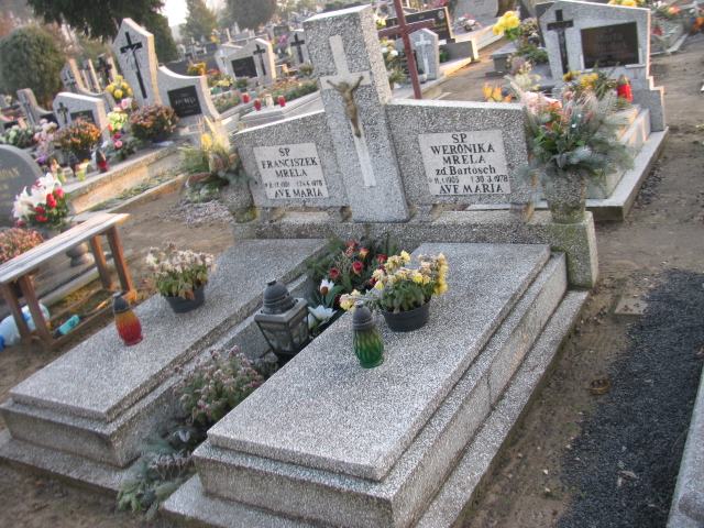 Grób Weronika Mrela