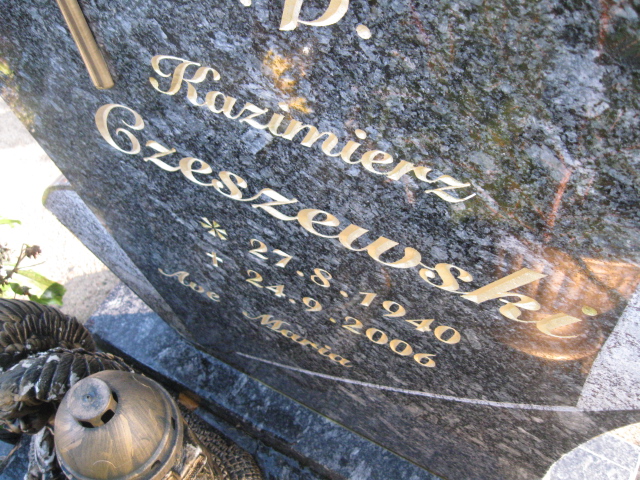 Grób Kazimierz Czeszewski