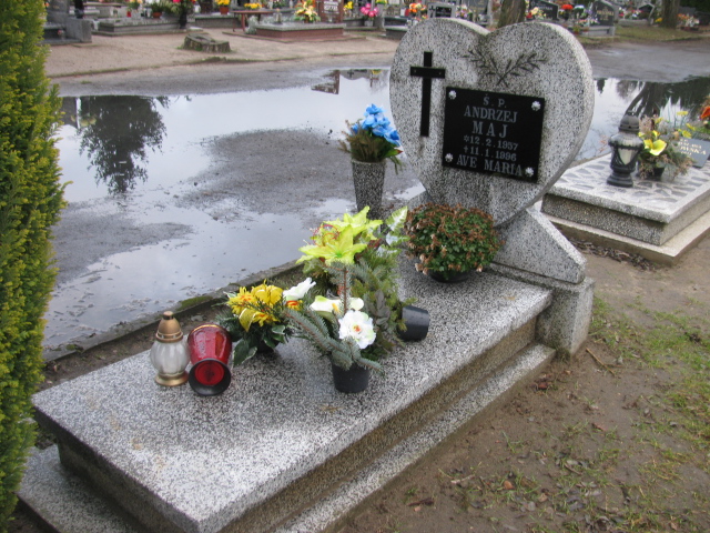 Grób Andrzej Maj