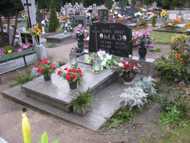 Grób Janina Maj