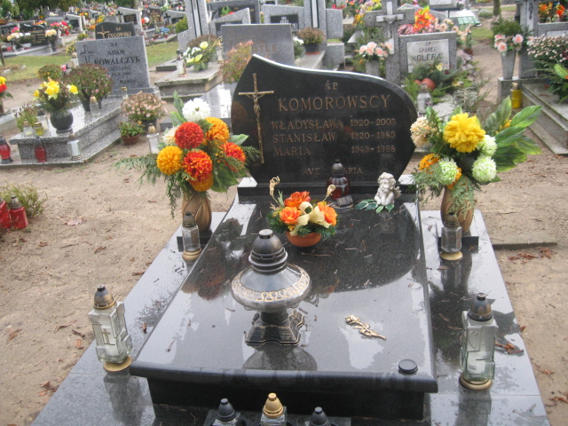 Grób Maria Teresa Komorowska