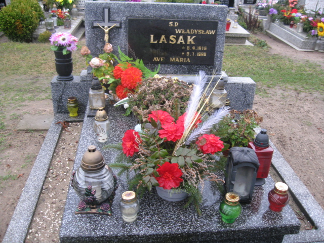 Grób Władysław Lasak