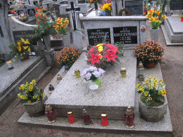 Grób Franciszka Zofia Kruczyńska