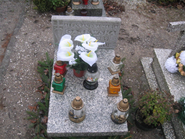 Grób Aleksandra Maria Gajewska