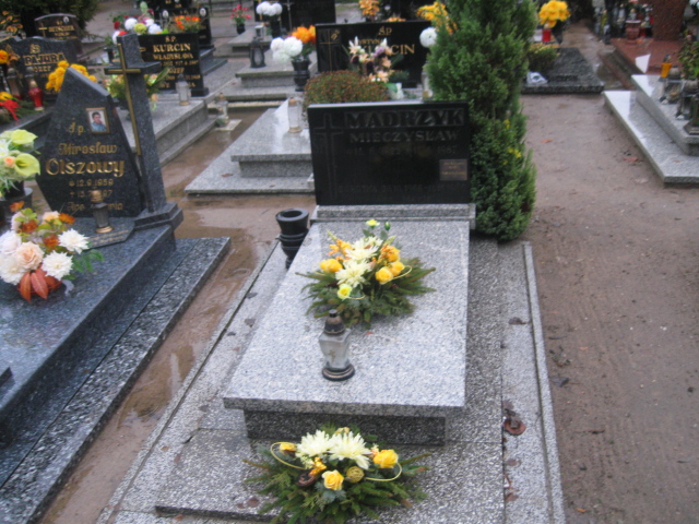 Grób Mieczysław Mądrzyk