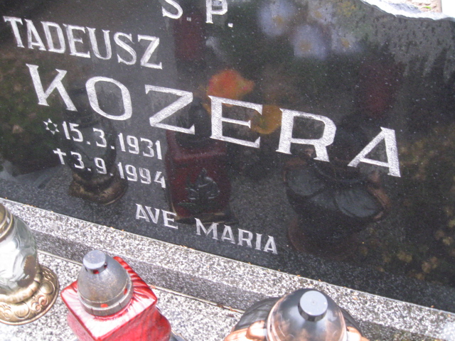 Grób Elżbieta Kozera