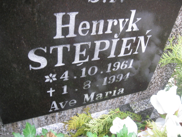 Grób Marian Stępień